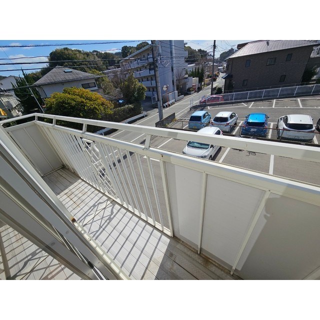 石坂ハイツ ベランダ
