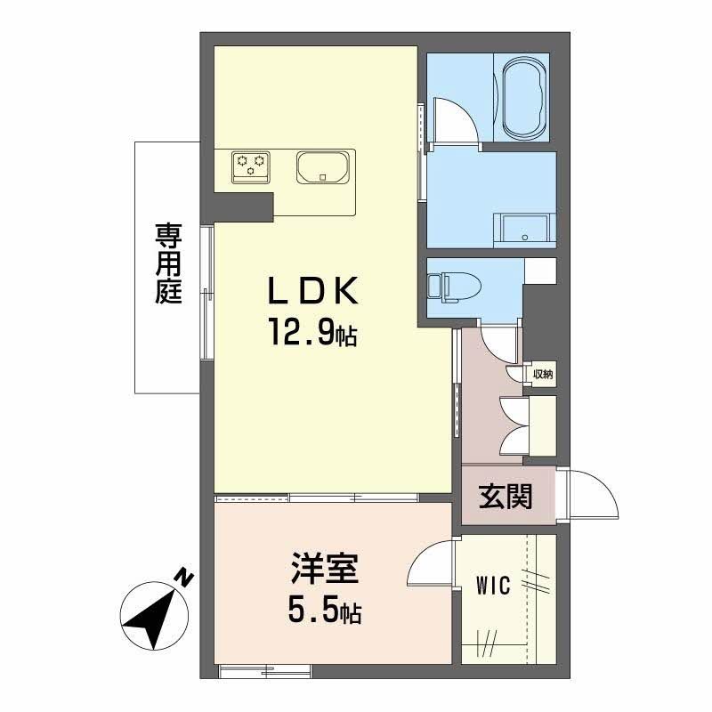 シャーメゾン大野城中央 間取り