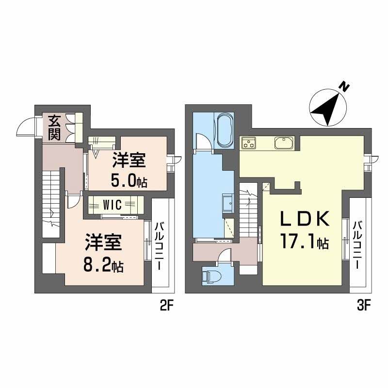 シャーメゾン大野城中央 間取り