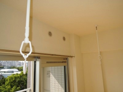 フローレス大橋 室内干しできます　別号室参考写真