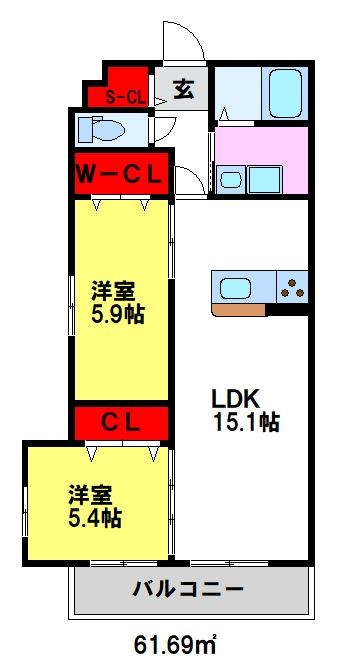 サウンドクレスト五条駅前 筑紫野市・太宰府市のお部屋探しならトーマスリビングへ