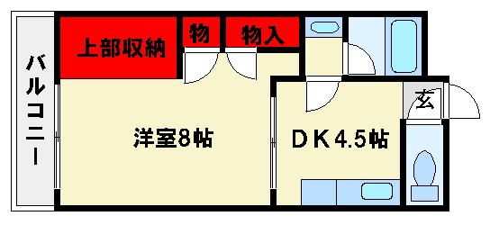 ヴィラ春日原 間取り