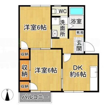コートビレッジ南 間取