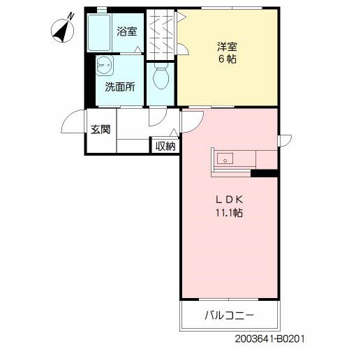 セレーノ・プレイスB 間取り