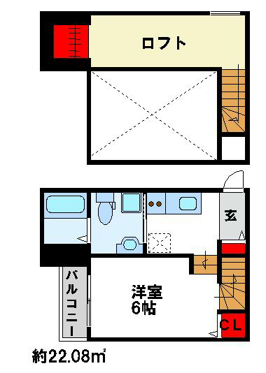 NYスタイルズ二日市 間取り