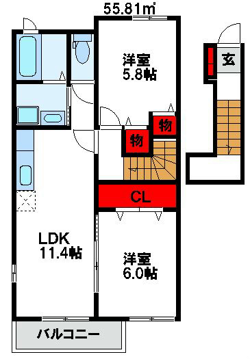ベルアンジュ 間取り
