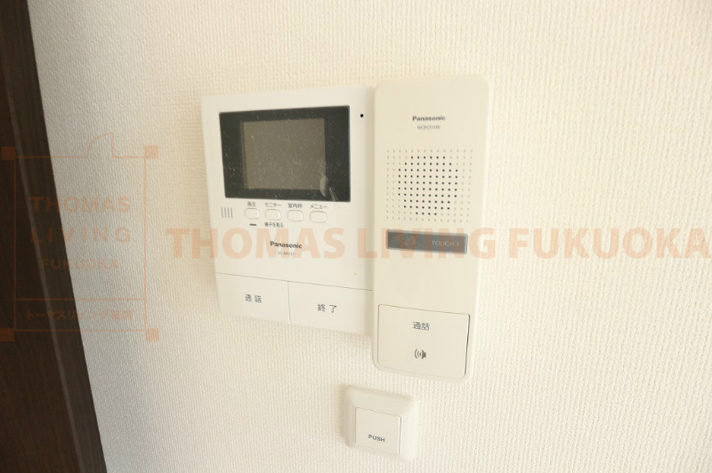 ステラ美咲 ドアを開ける前に来客者を確認できて安心。(写真は建築時のもの)