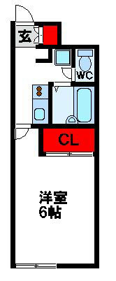 レオネクスト花見が丘KK 間取り