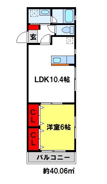 アウラス今泉 間取り