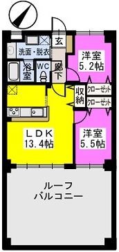 ビ・ザ・ビ・ランド　 間取り