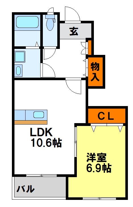 サクラーレ 間取り図