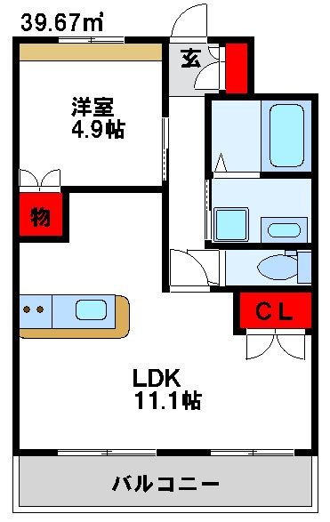 グランカナール  間取り