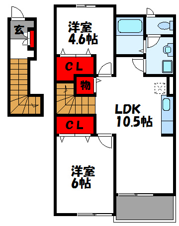 エスポワール吉田Ⅲ  ※現状優先となります