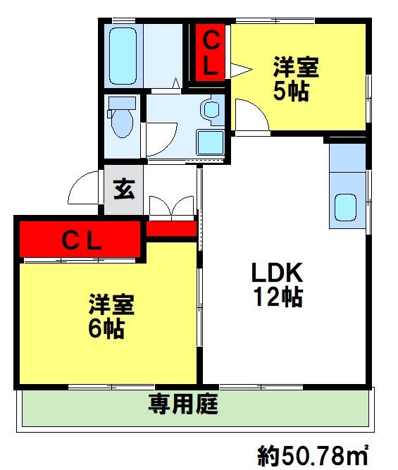 コンフォール・T 間取り図