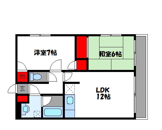 SP江辻 間取り現況優先