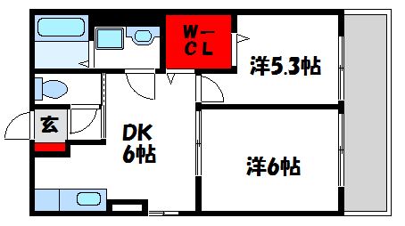 コンフォール自由ヶ丘  間取り図