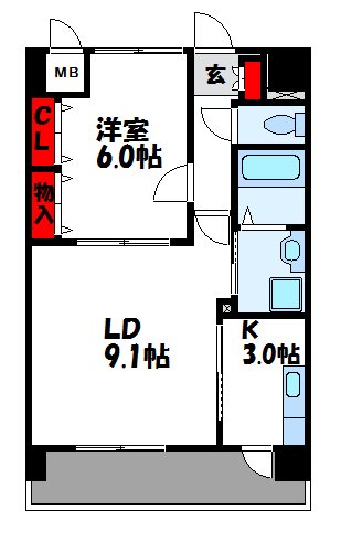 スカイシャトレ柚須 粕屋町でのお部屋探しは、トーマスリビング粕屋店へご相談下さい