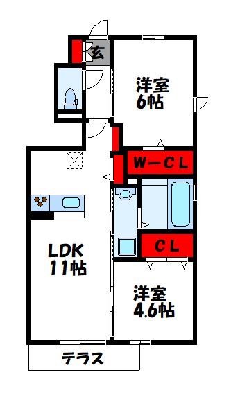 La famile B棟 粕屋町でのお部屋探しは、トーマスリビング粕屋店へご相談下さい