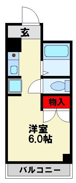 アールズプレイス二日市 間取り図