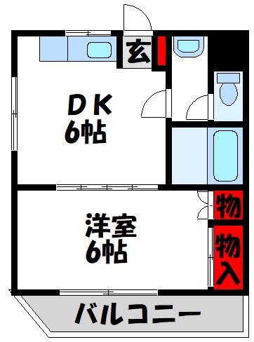 K-FLAT 間取り