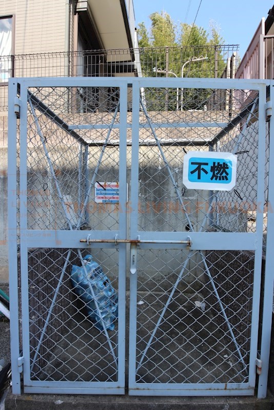 オークヒルズ二日市 敷地内ごみ置き場　筑紫野市、太宰府市の賃貸物件はトーマスリビングまで