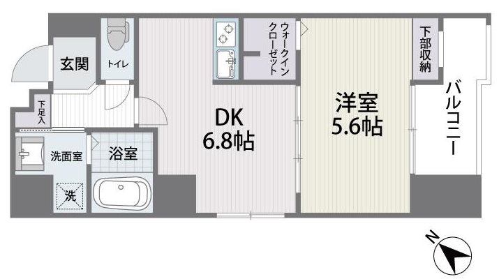 アブニール舞鶴Ⅱ 間取り
