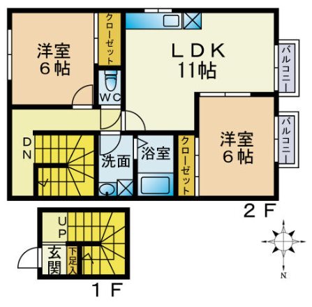 エスティハイツC棟 粕屋町でのお部屋探しは、トーマスリビング粕屋店へご相談下さい