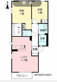 ファミール城南 間取り