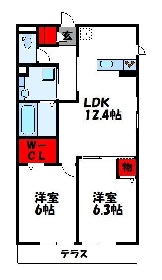 D-room原町 粕屋町でのお部屋探しは、トーマスリビングへご相談下さい