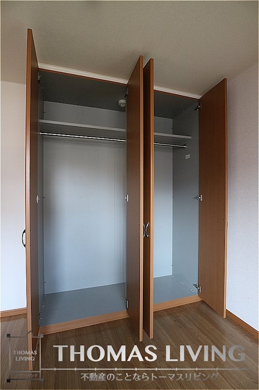 サンコート桂川 大容量のクローゼット