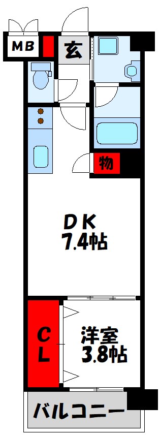 コンプレート水巻  間取り