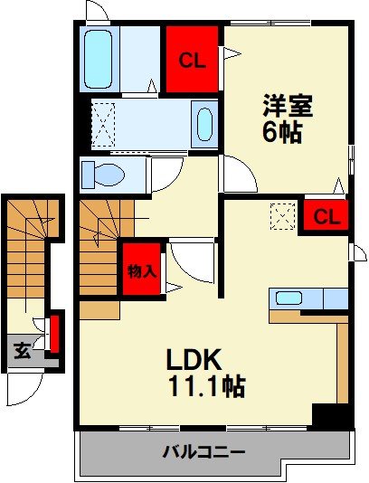 メゾンドエクセランⅡ お部屋探しは、地域に詳しい当店へ。