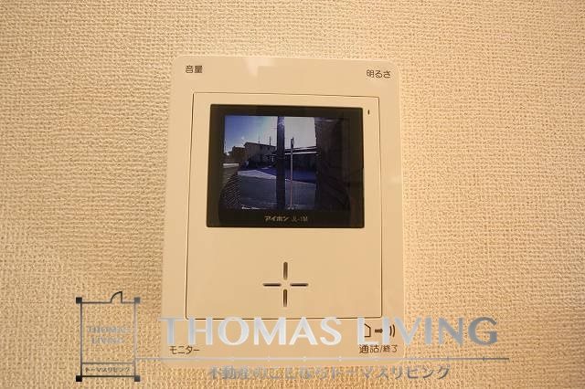 メゾンドエクセランⅡ モニターインターフォンでセキュリティ面も安心ですね。
