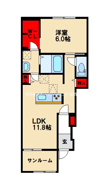 スターモクレンB 間取り