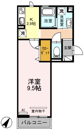 CASA白金  間取り
