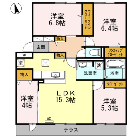 D-room南庄 間取り