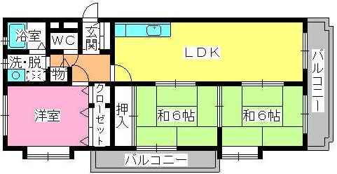ジェントル藤崎 間取り