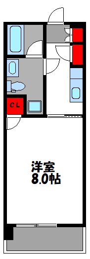 パークアクシス六本松 間取り