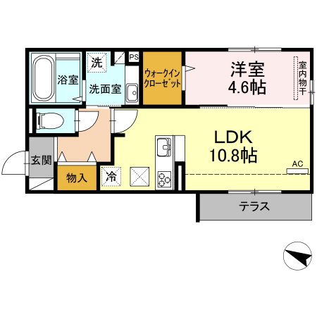 D-room名島 間取り