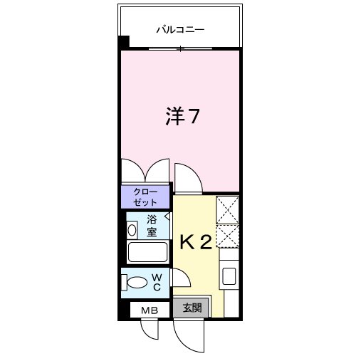 エスポワール粕屋 間取り