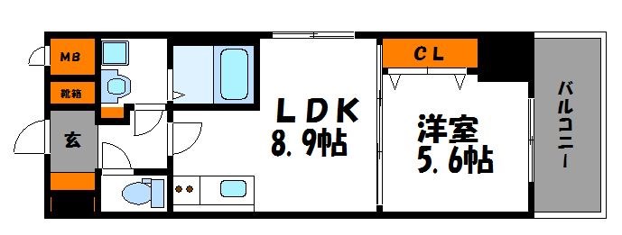 Volare Aqua Place 間取り