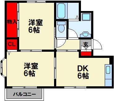 サニーコート A 間取り