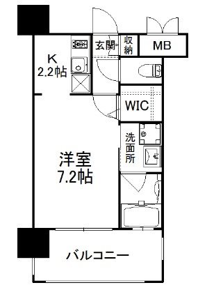 エンクレスト天神AVANT 間取り