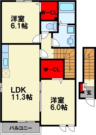 プラシードメゾン 間取り
