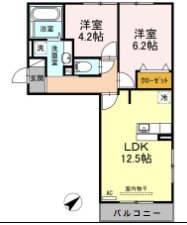 D-room地行  間取り