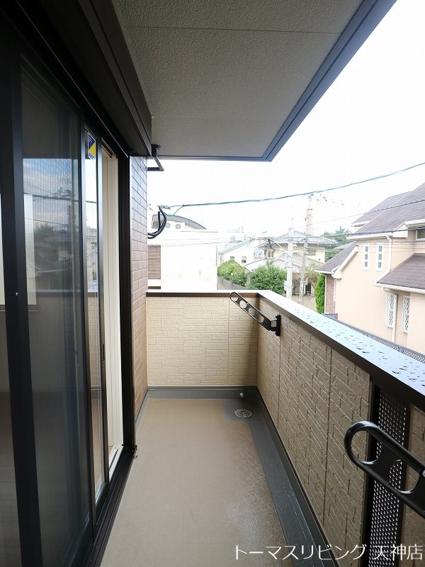 D-room地行  ベランダ