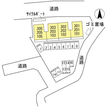 サンフィットハイツ十号館  その他共有部分
