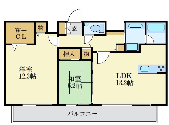J-PLACE天神東 間取り