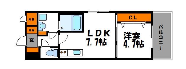Volare Aqua Place 間取り