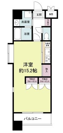 グランパーク天神 間取り